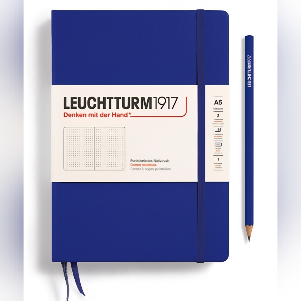 NOT AVAILABLE Leuchtturm1917 Dotted Notebook, Ink, Retail 24.50 USD